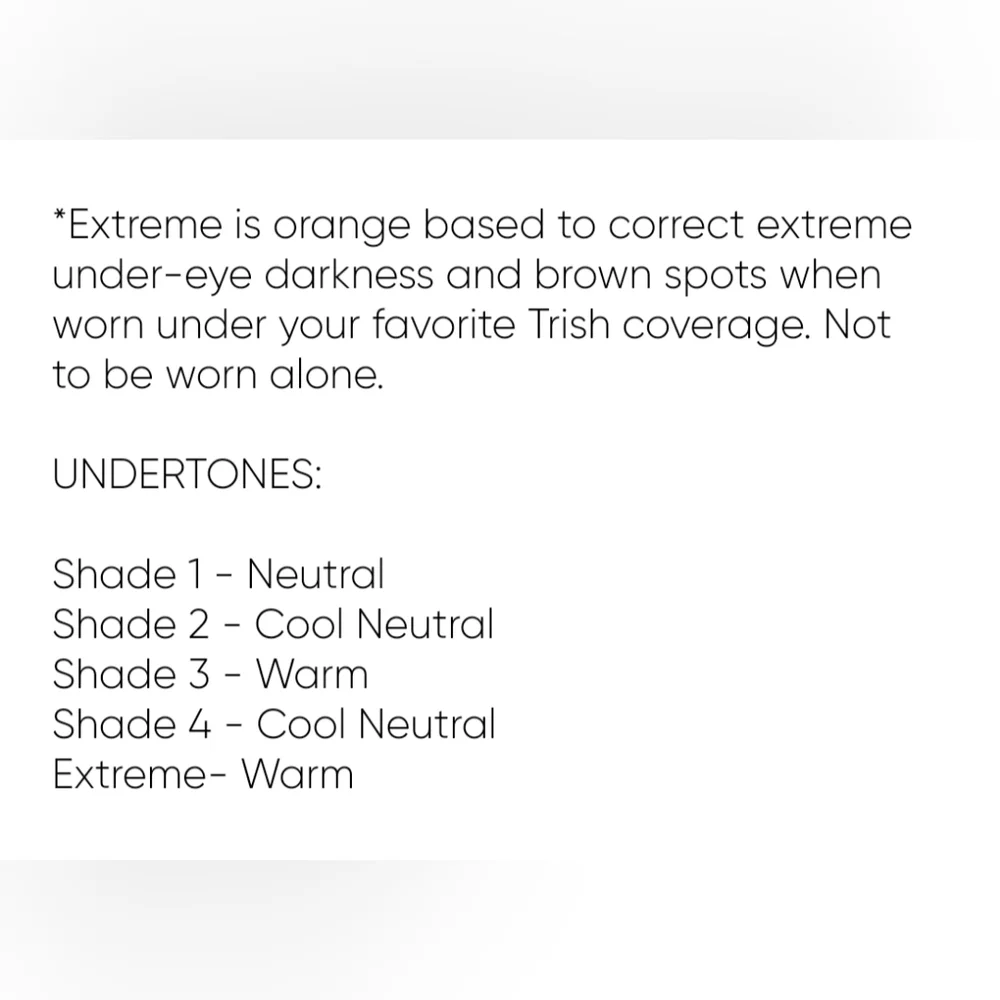 2 x Trish McEvoy Correct and Even Full-Face Perfector Extreme